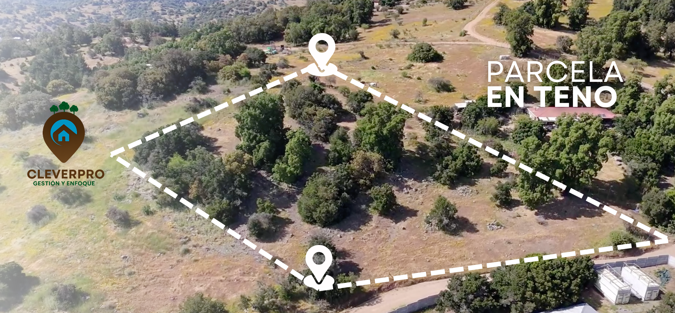 Terreno de la parcela en Machalí rodeado de naturaleza